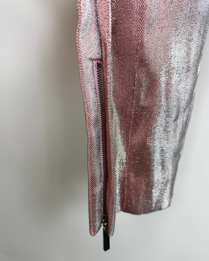 Pink Metallic Pant - Size 2/4