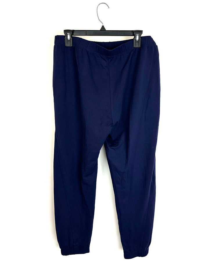 Navy Blue Joggers - Size 14/16