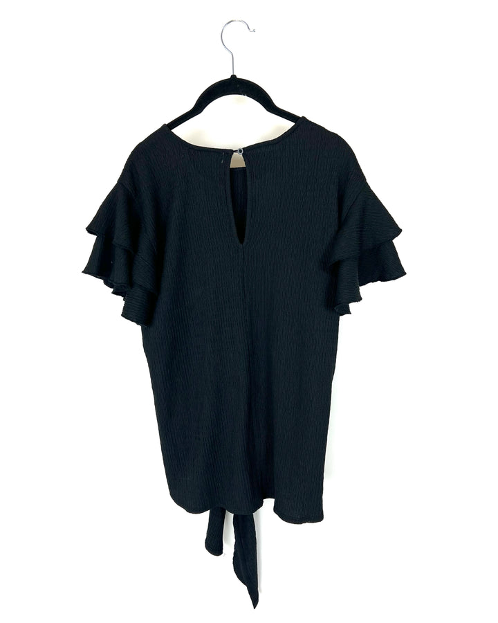 Black Bottom Tie Top - Size 8/10