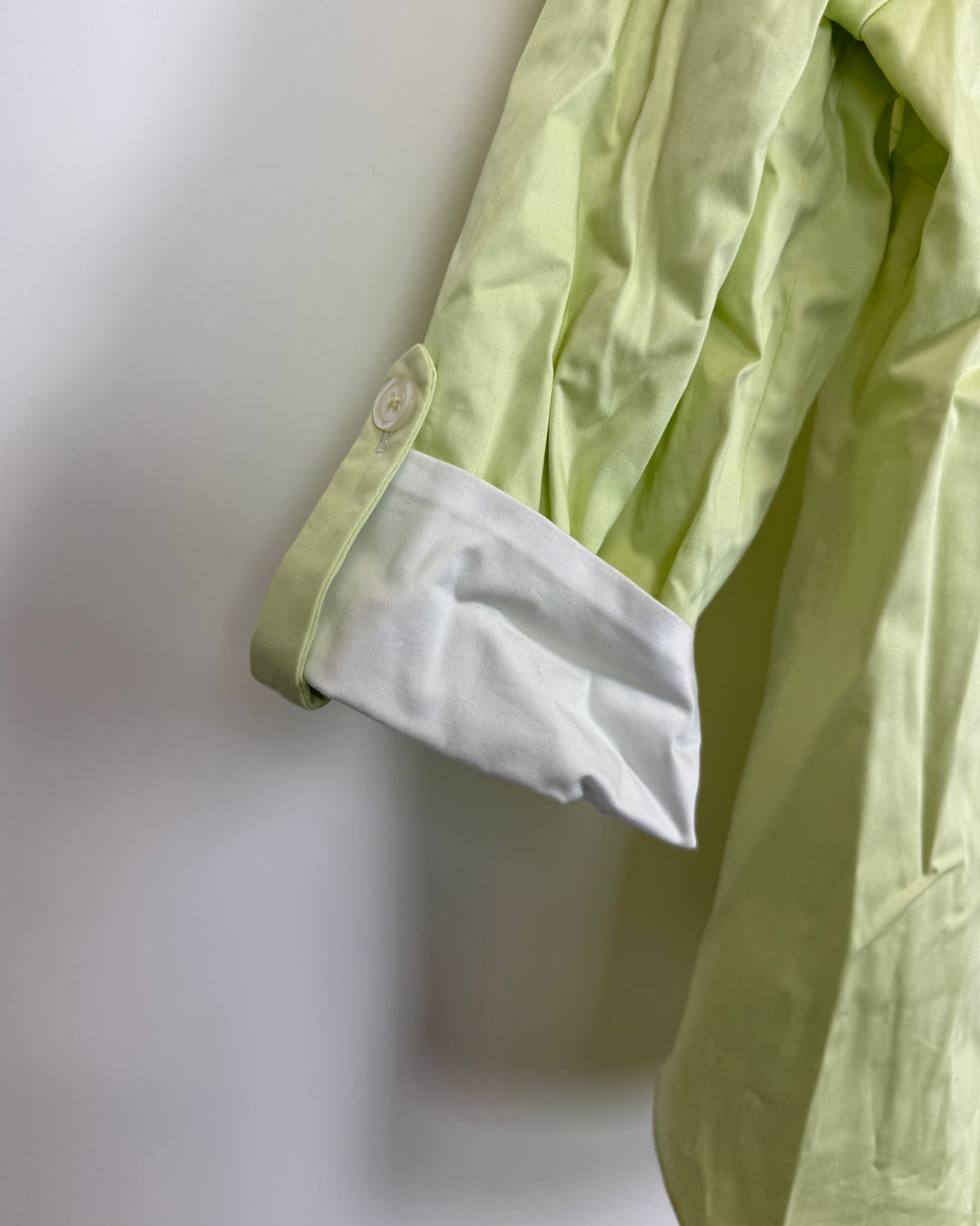 Pastel Green Collared Blouse - Size 4/6