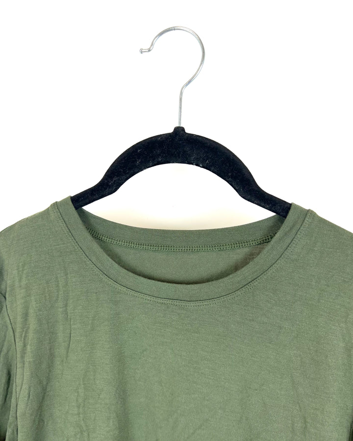 Dark Green Long Sleeve - Small