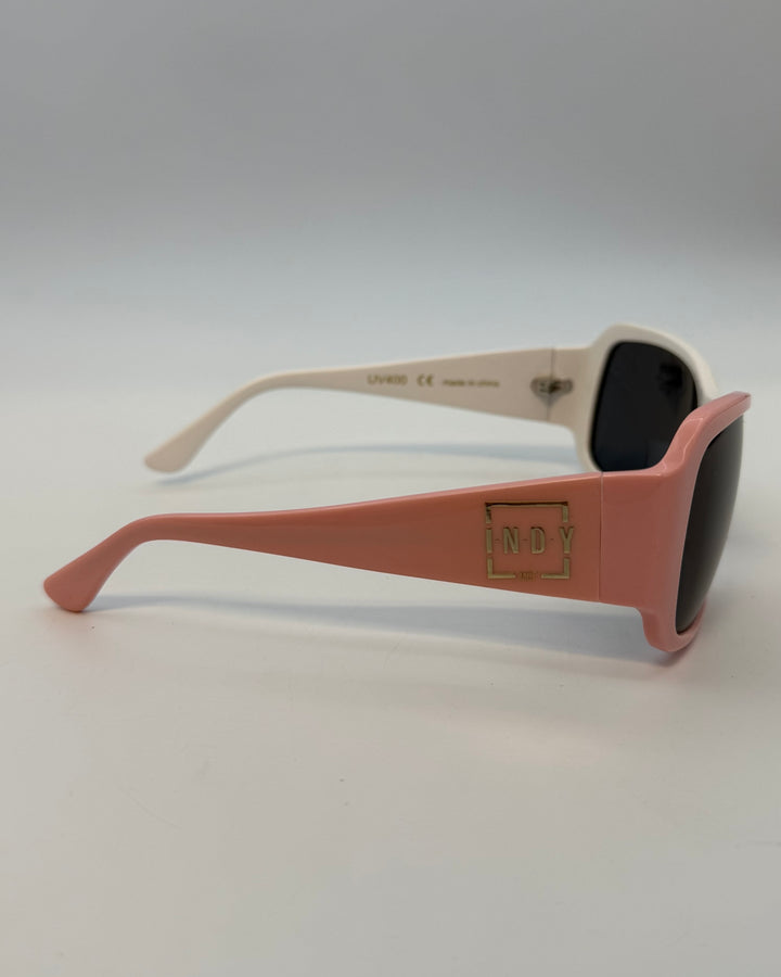 Pink and White Sunglasses