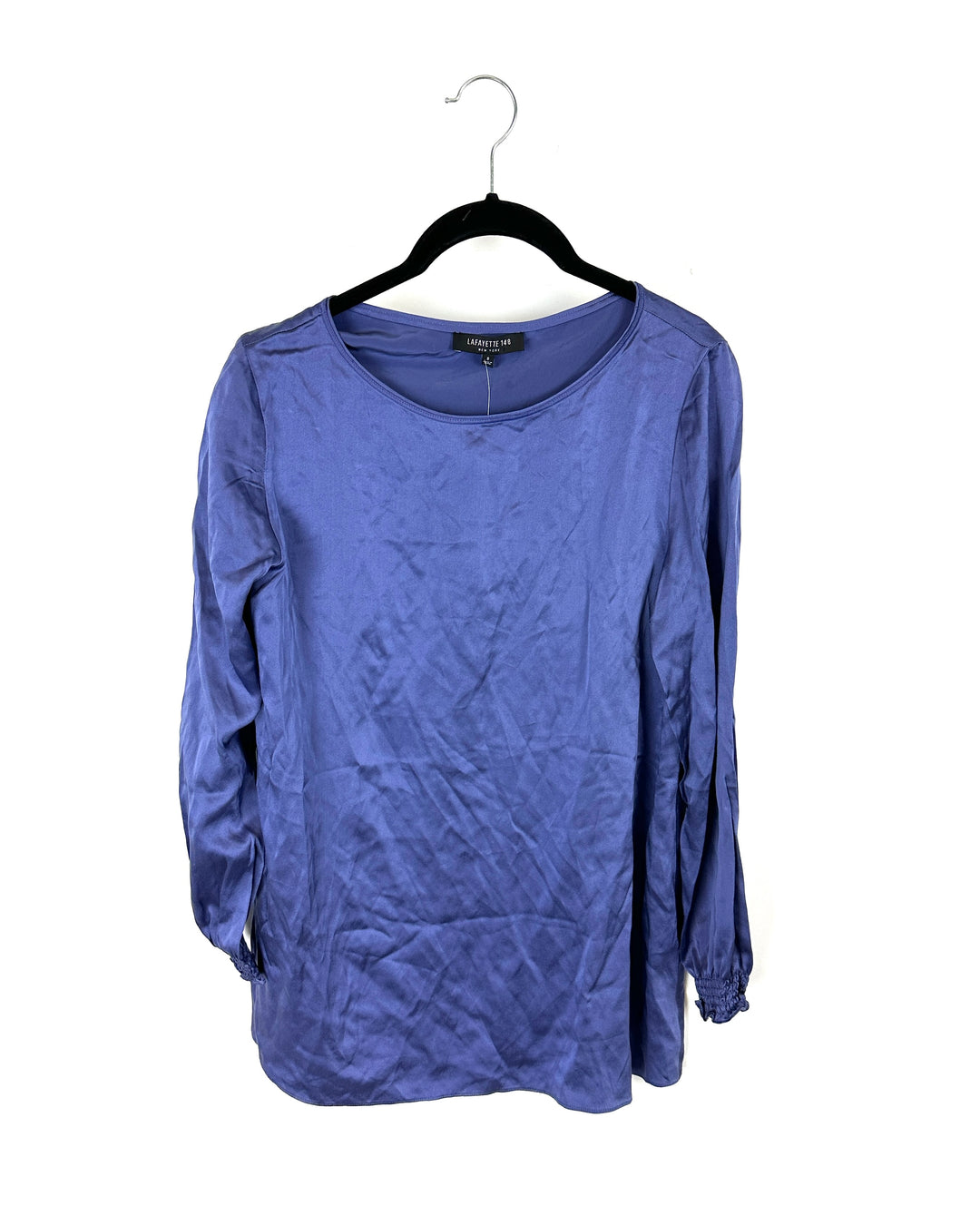 Blue Long Sleeve Top - Small