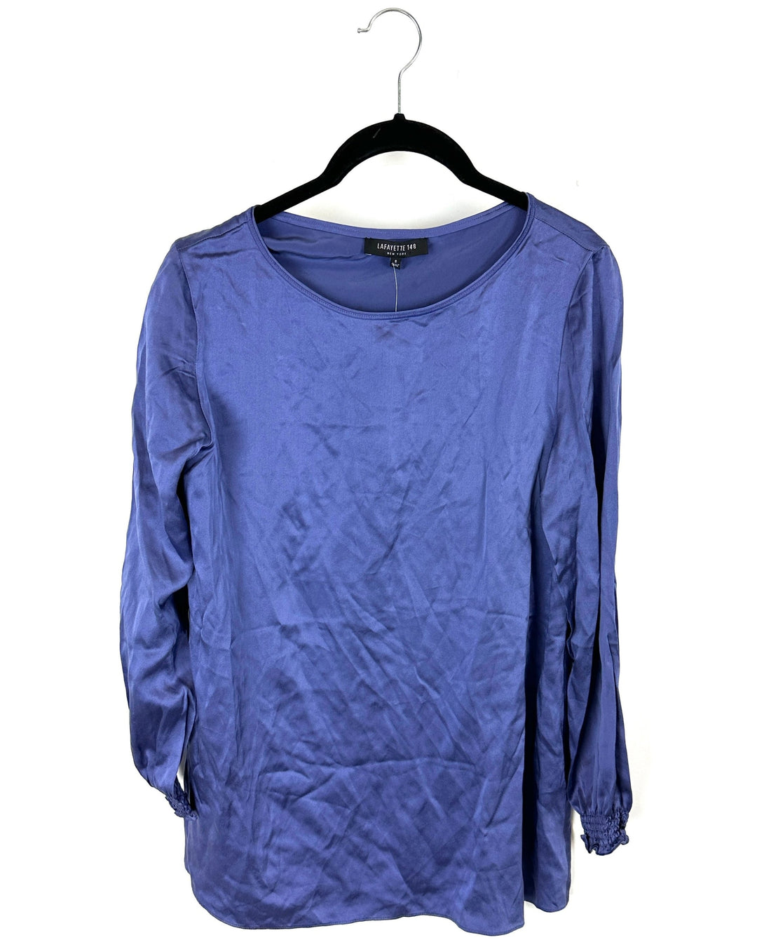 Blue Long Sleeve Top - Small