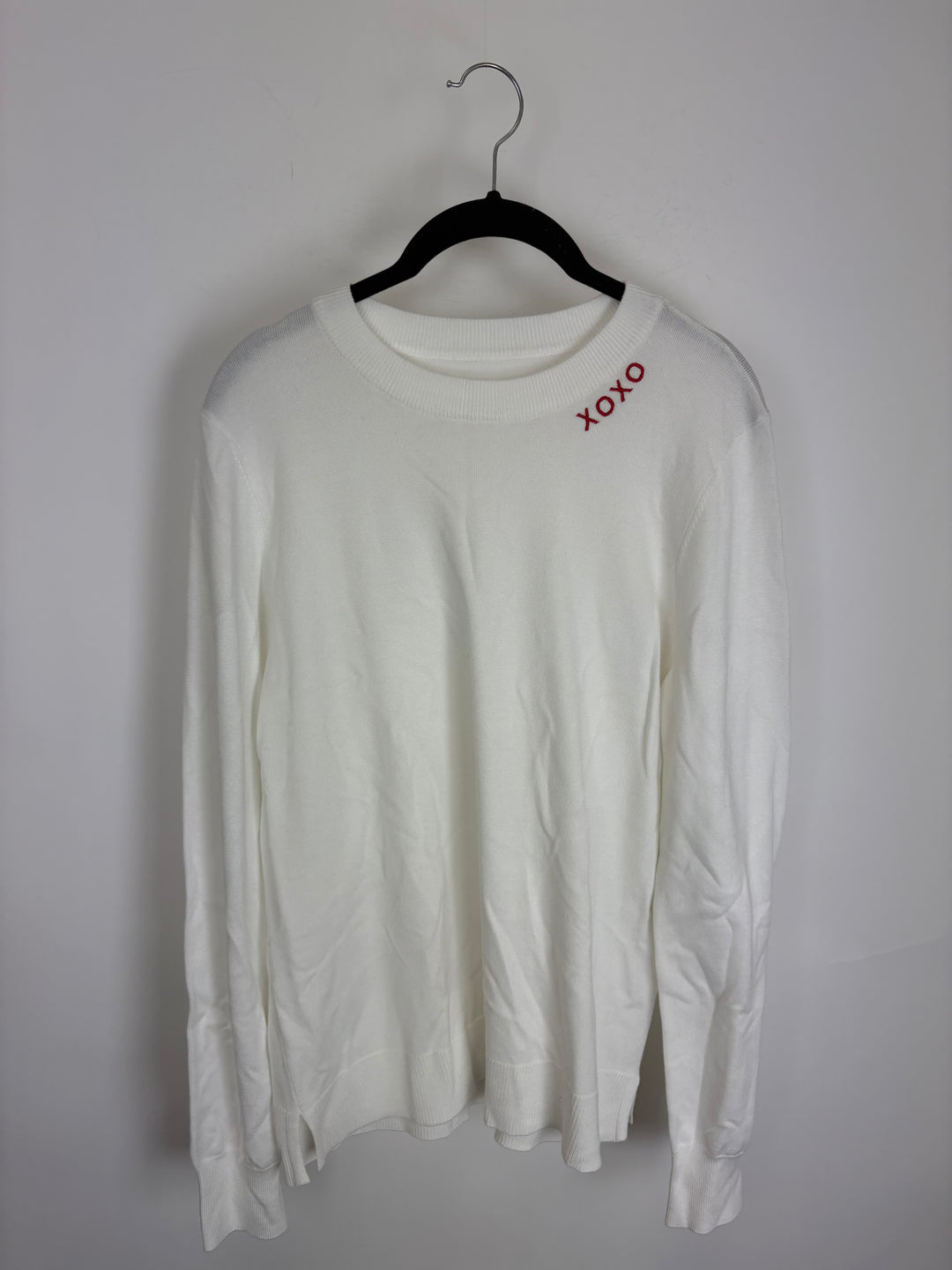 XOXO Embroidered Long Sleeve Sweater - Size 4/6