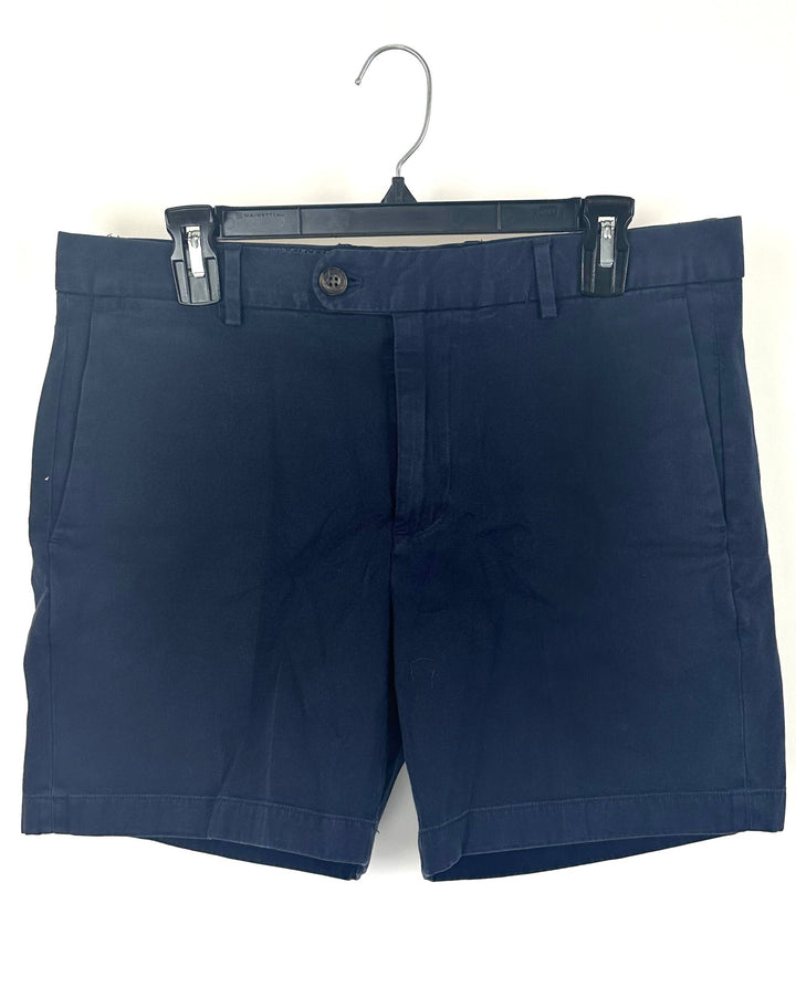 MENS Midnight Navy Shorts - 32 Waist - 5" and 9" Inseams