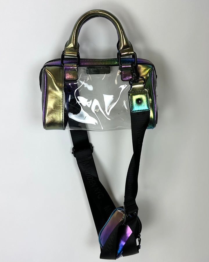 Multicolor Iridescent Transparent Shoulder Bag