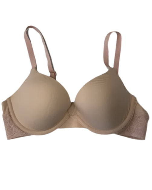Pale Blush Pink Underwire Push-Up Bra - 34B