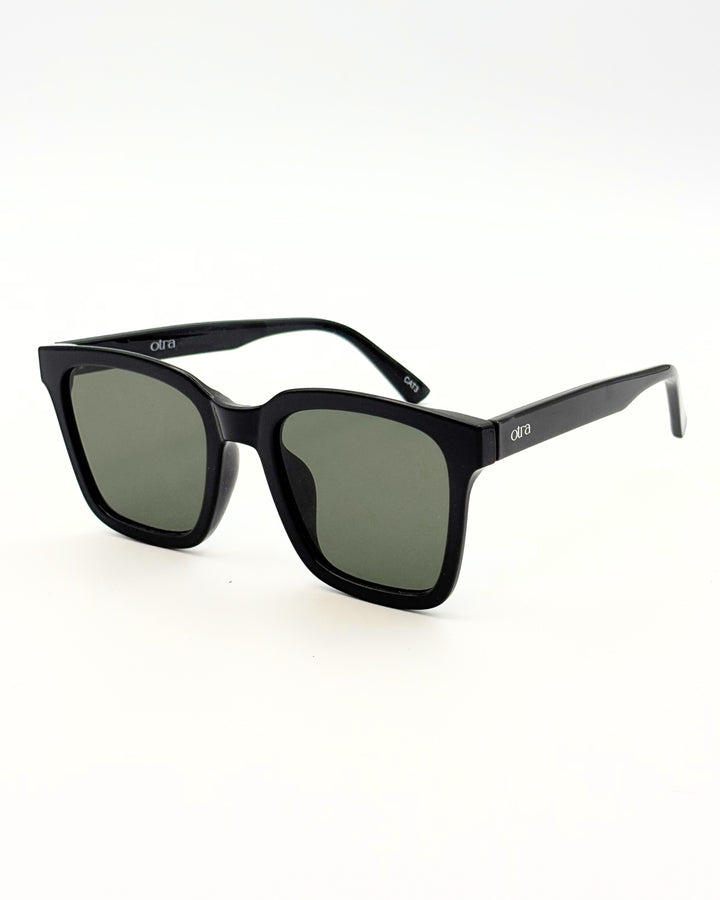 Otra Black Oversized Sunglasses