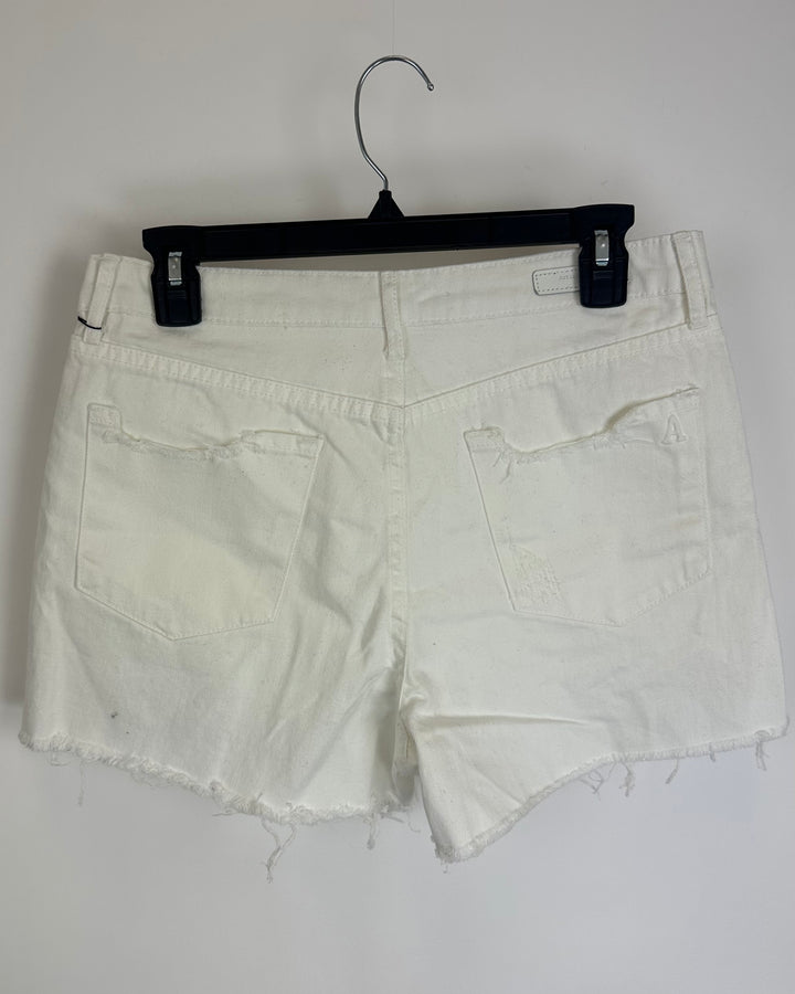 Articles of Society White Denim Shorts - Size 28