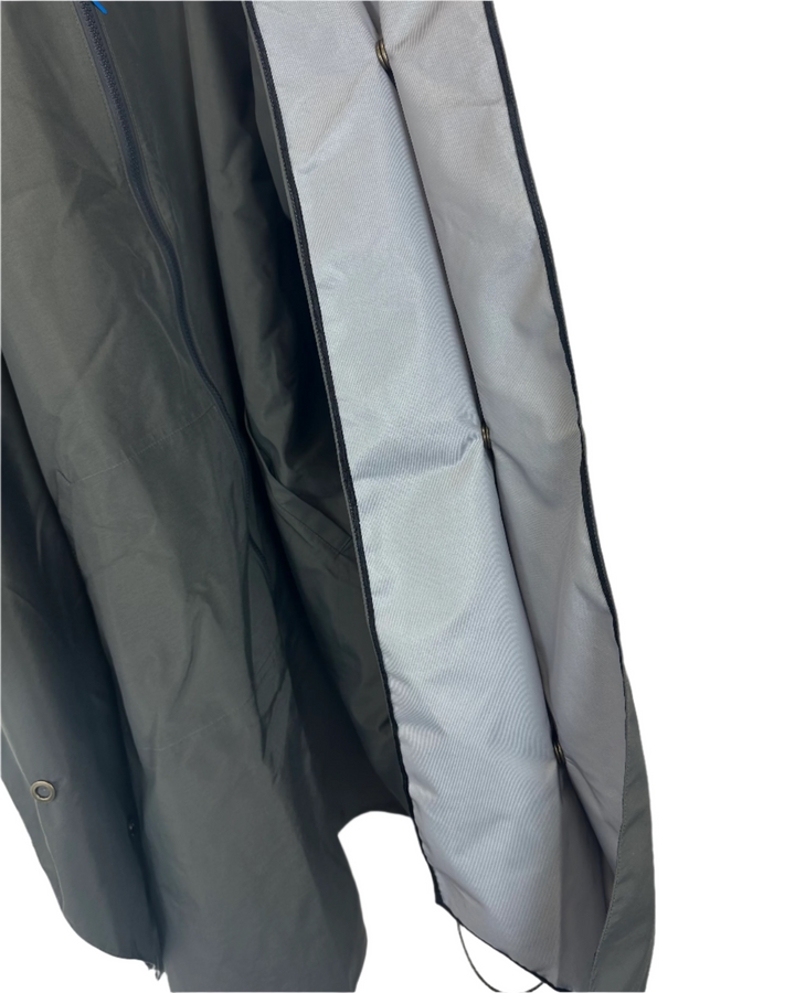 Dark Grey Poncho With Bungee Belt - Size 6/8 and 14/16