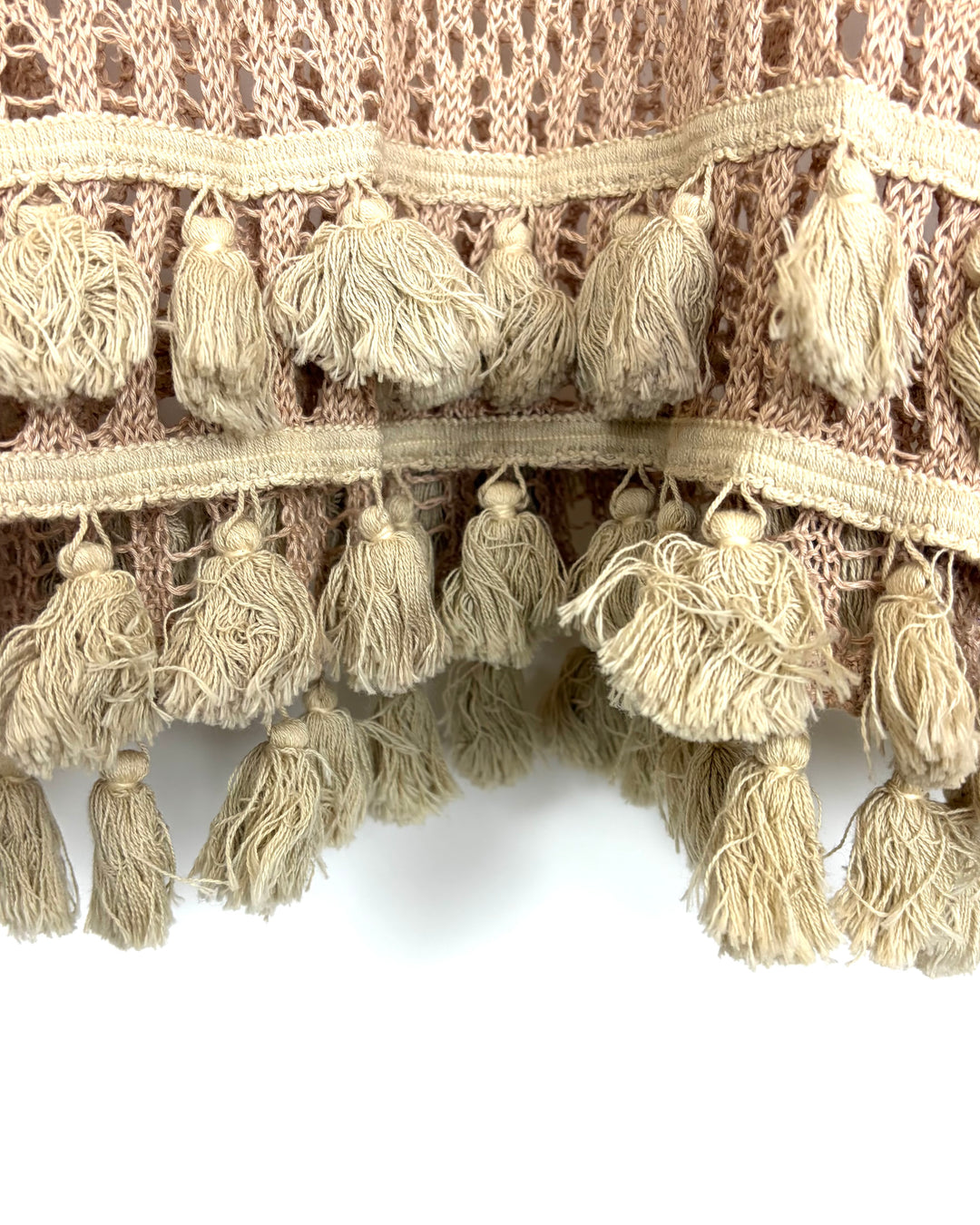 Light Beige Crochet Top - Size 4/6