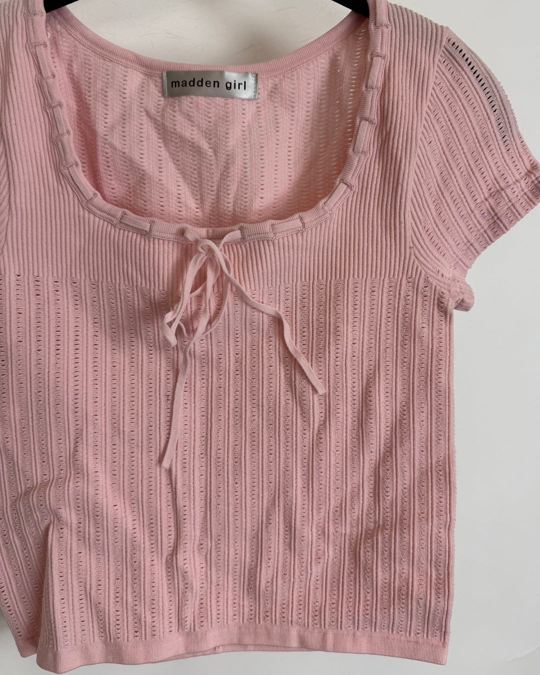 Light Pink Short Sleeve Top - Size 4/6