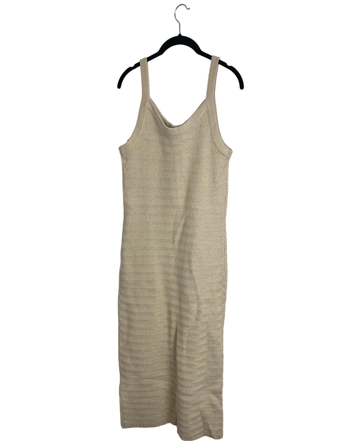Light Caramel Knit Dress - Size 4/6