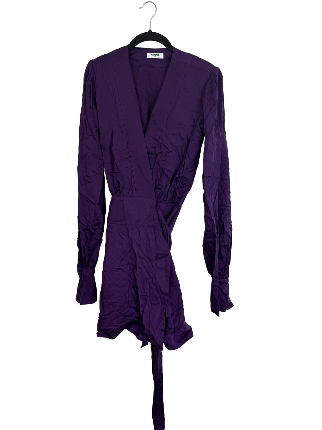 Purple Wrap Romper - Size 4/6, Size 2/4