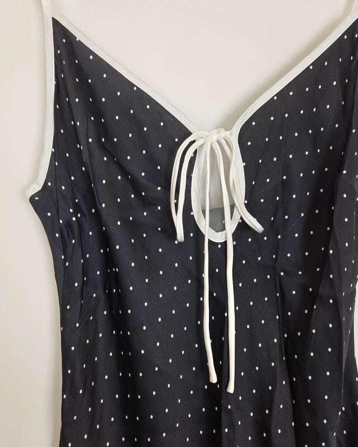 Black and White Polka Dot Dress - Size 2/4