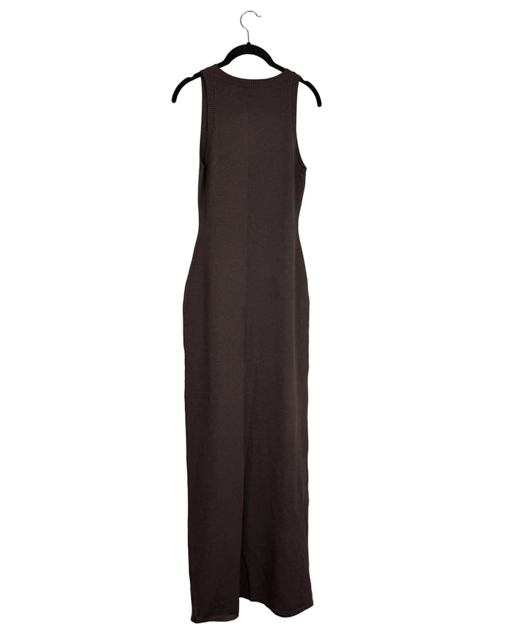 Espresso Brown Sweater Dress - Size 2/4