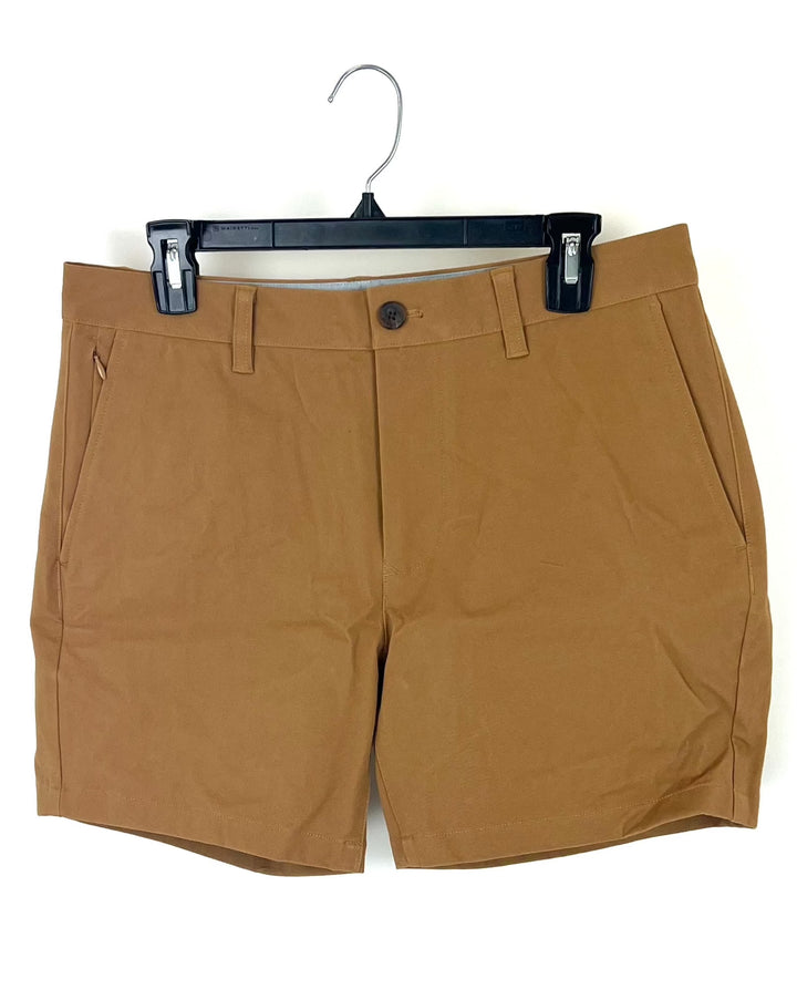 MENS Teddy Bear Brown Short - 32 Waist - 5" and 9" Inseams
