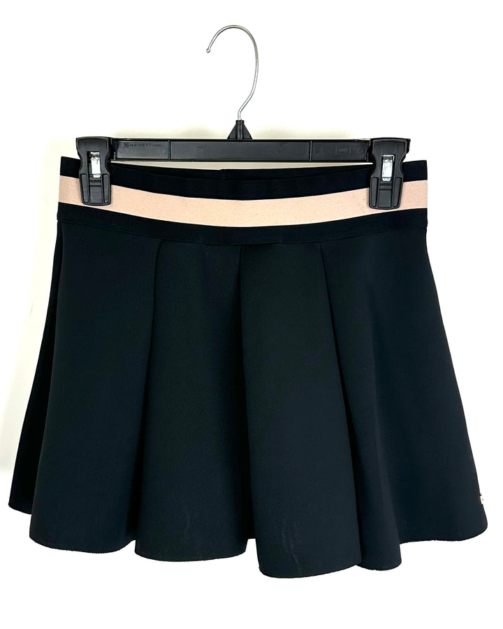 Black Scuba Skort - Extra Small, Small, Large