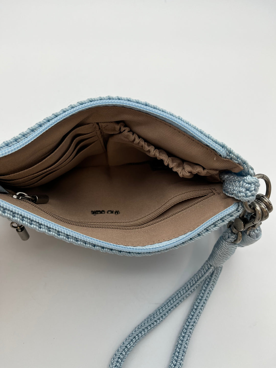 Baby Blue Small Crochet Bag
