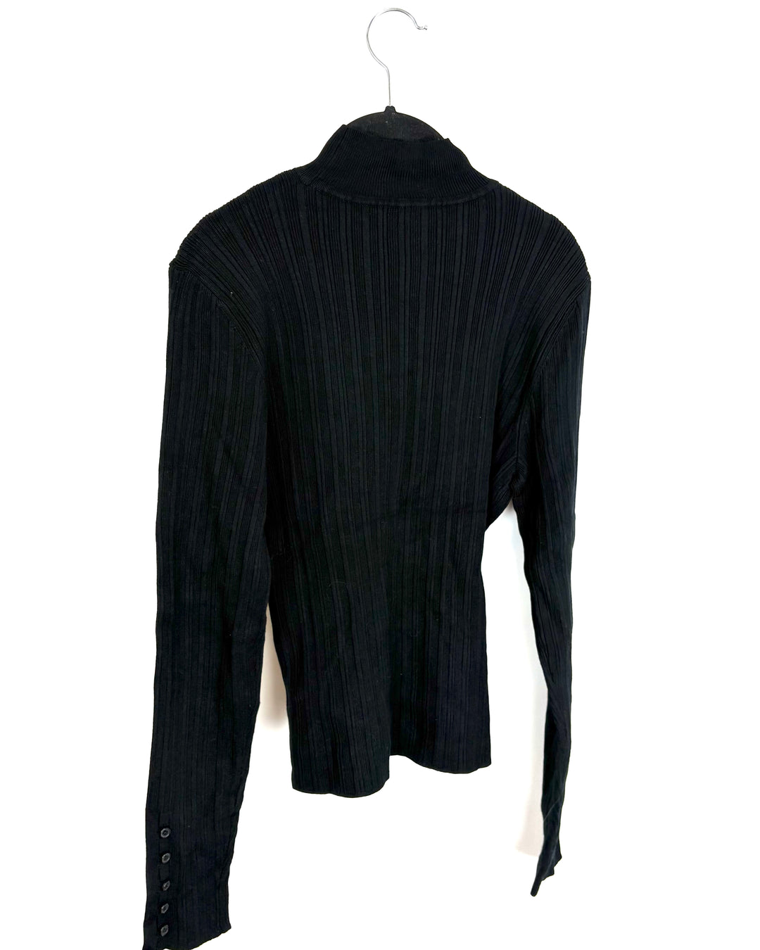 Black Long Sleeve Top - Size 4/6