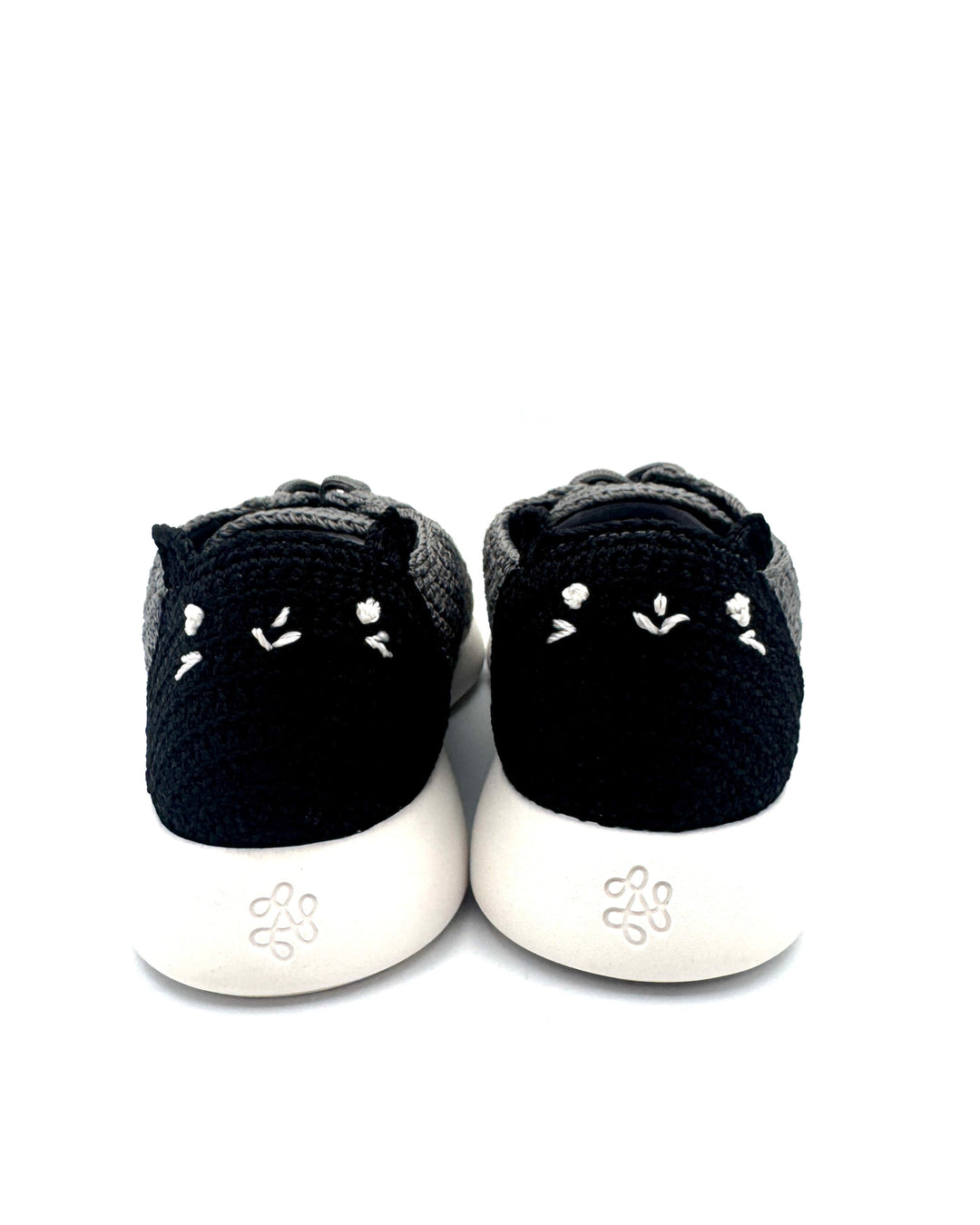 Grey Crochet Sneaker - Size 6