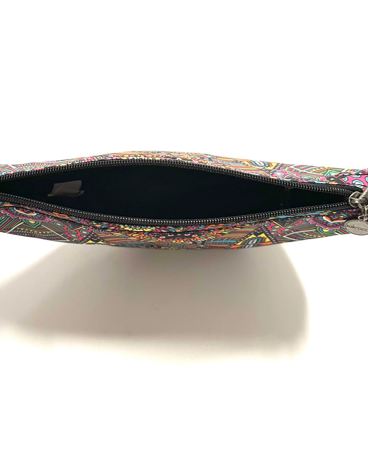 Multicolor Neon Abstract Crossbody Sling Bag