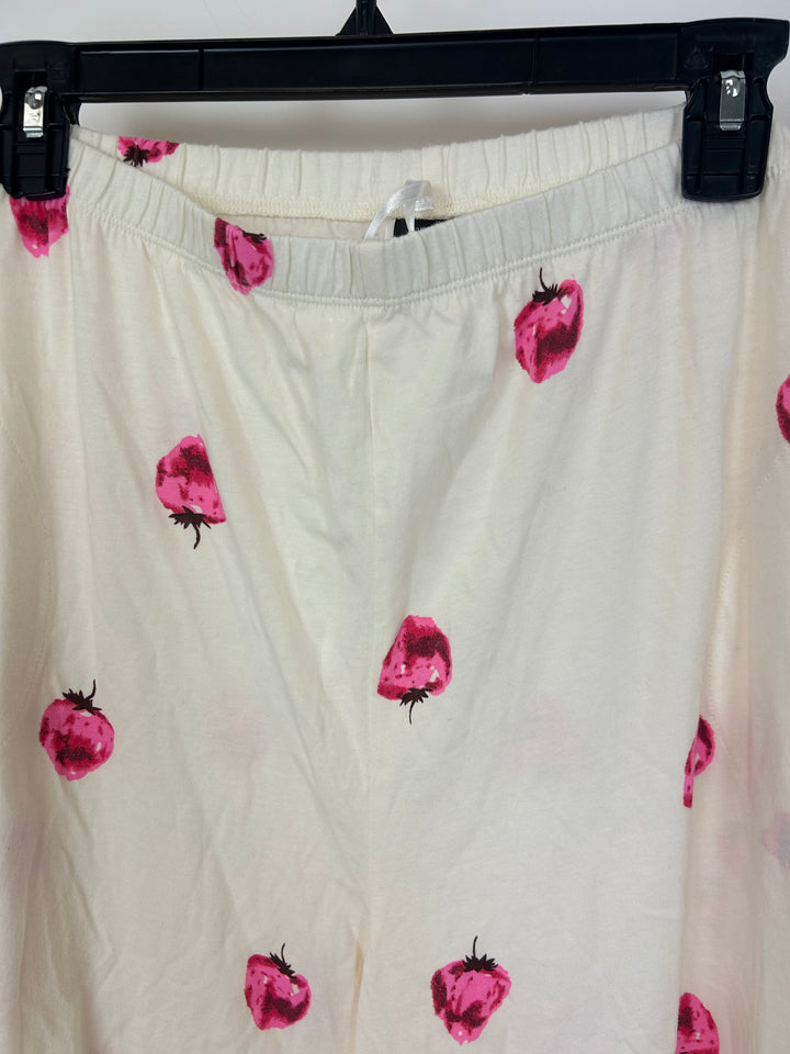 Pink Strawberry Pajama Pants - 1X
