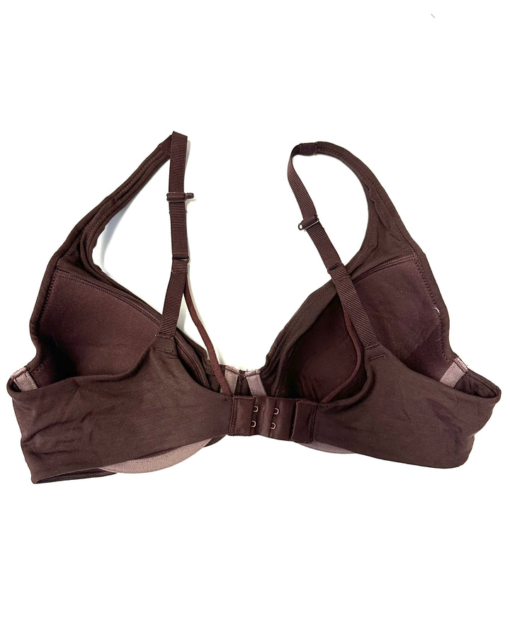 Dark Brown Underwire Multi Wear Strap Bra - 34B