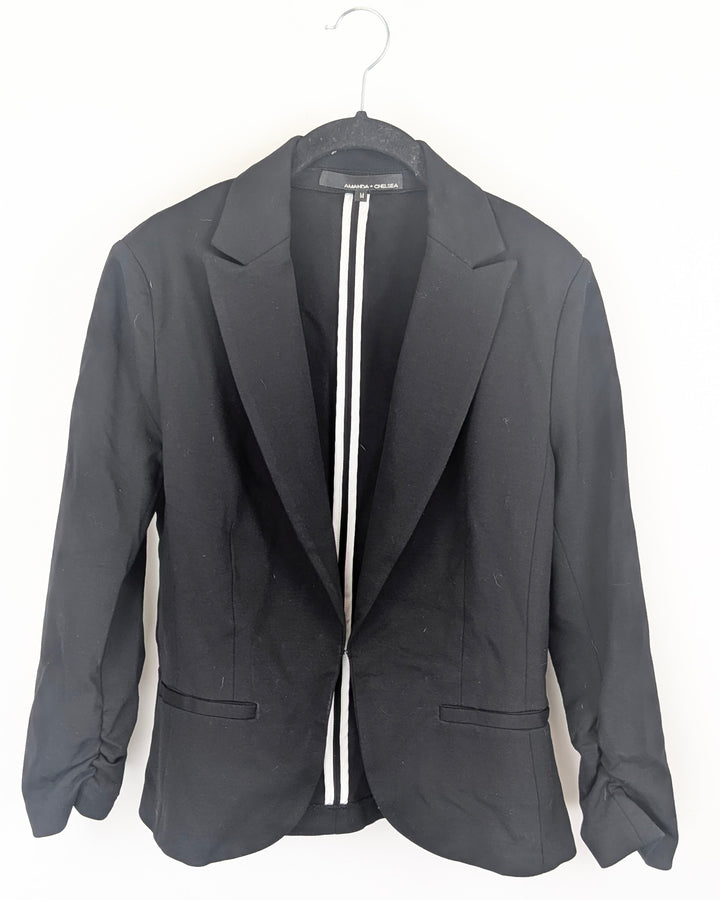Amanda + Chelsea Black Blazer - Size 4/6