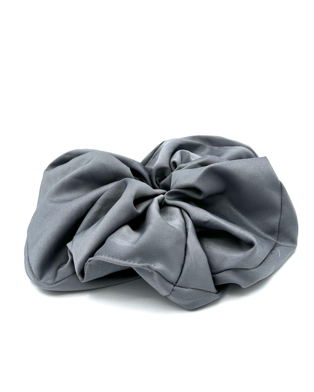 Slate Gray Jumbo Scrunchie