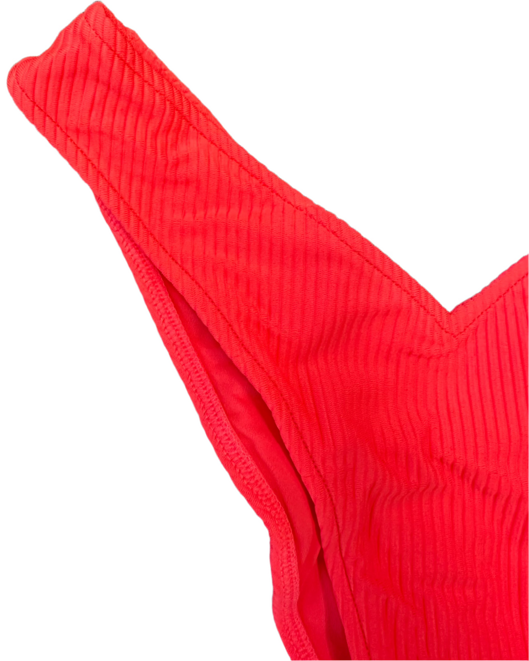 Neon Coral High Cut And Cheeky Bikini Bottom - XS, L, XL, XXL, XXXL