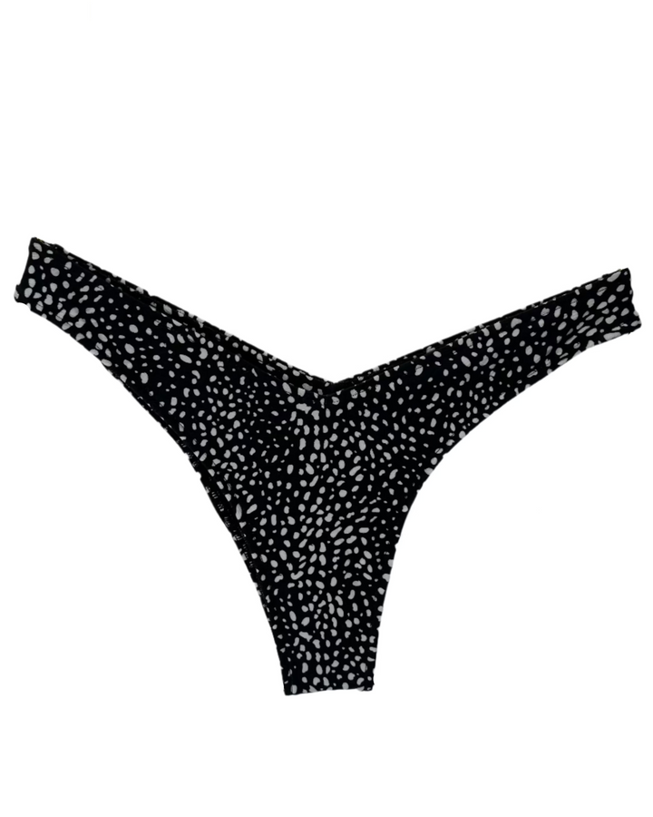 Black & White High Cut And Cheeky Bikini Bottom - XS, XL, XXL, XXXL