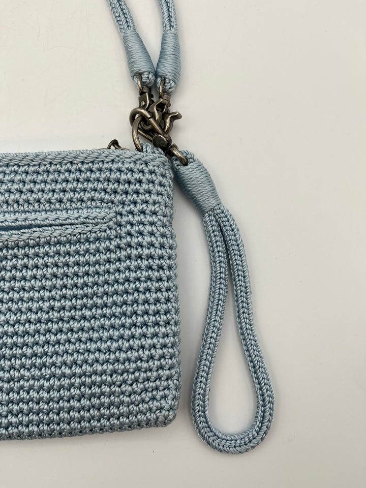Baby Blue Small Crochet Bag