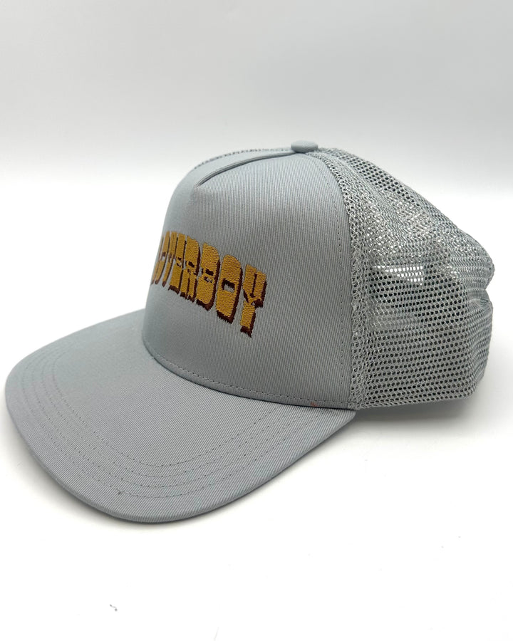 Loverboy Gray Flat Brim Hat