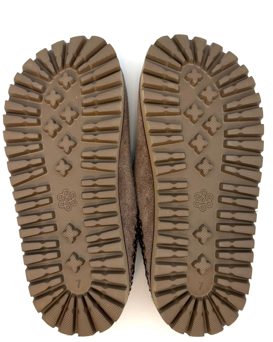 Smokey Taupe Plush Clogs - Size 6, 7, 9 and 11