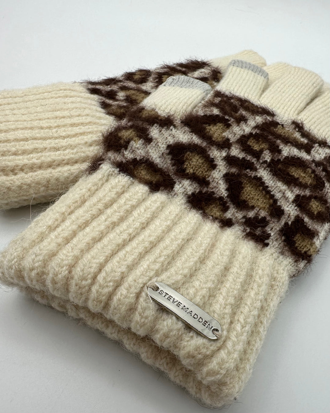 Cheetah & Ivory Winter Gloves - One Size