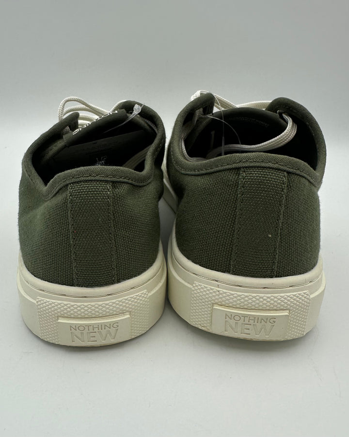 Green Canvas Sneaker - Size 7.5