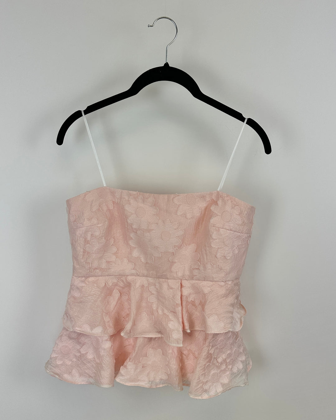 Pink Strapless Top - Size 4-6