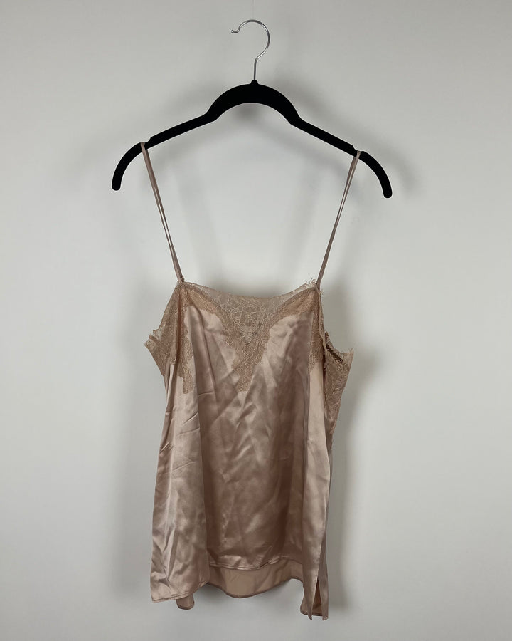 Blush Lace Tank - Size 4-6