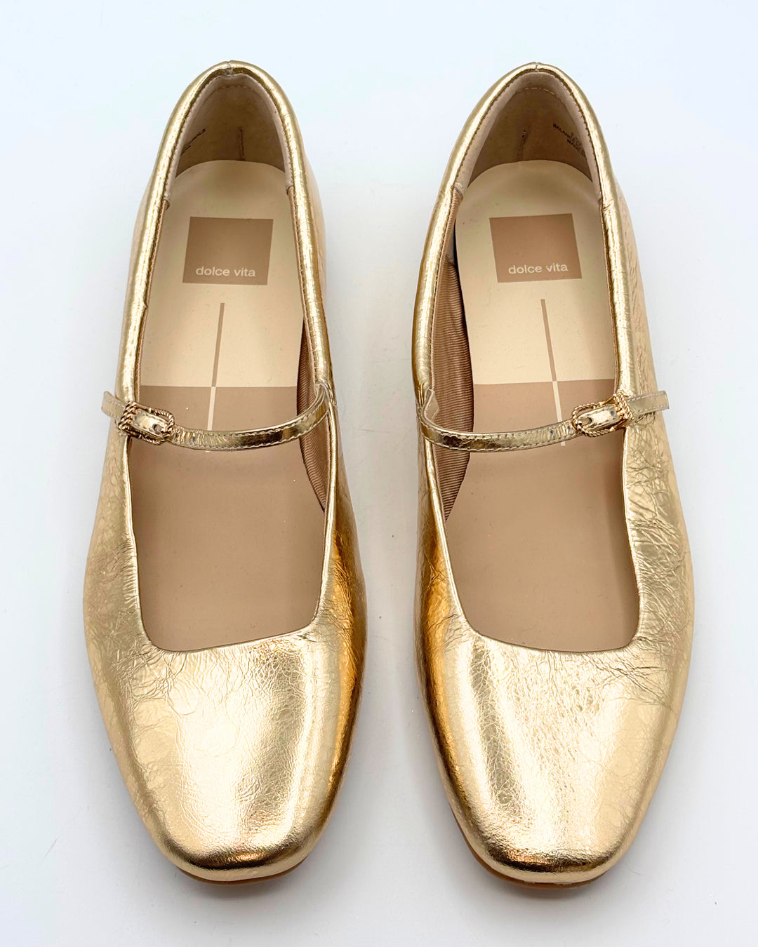 Dolce Vita Gold Flats - Size 8.5
