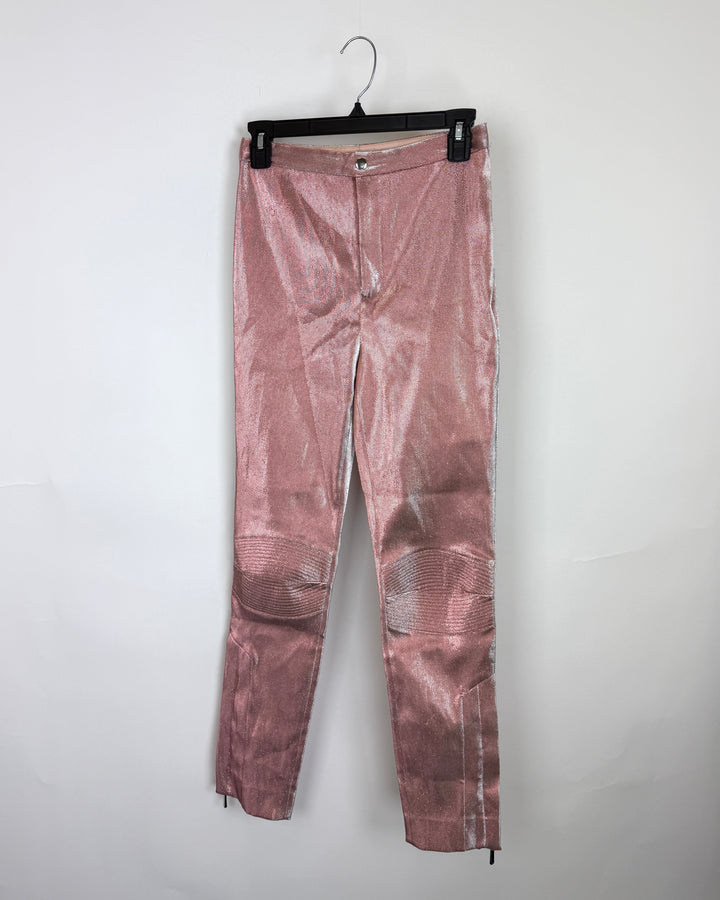 Pink Metallic Pant - Size 2/4