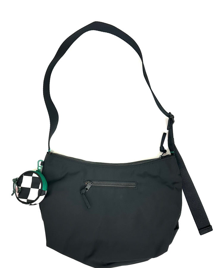 Black Nylon Crossbody Bag