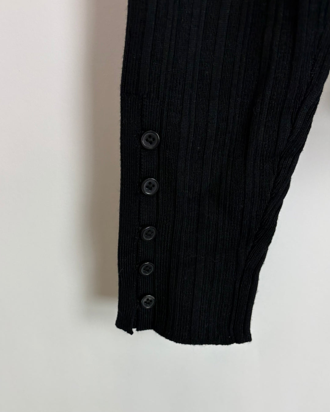 Black Long Sleeve Top - Size 4/6