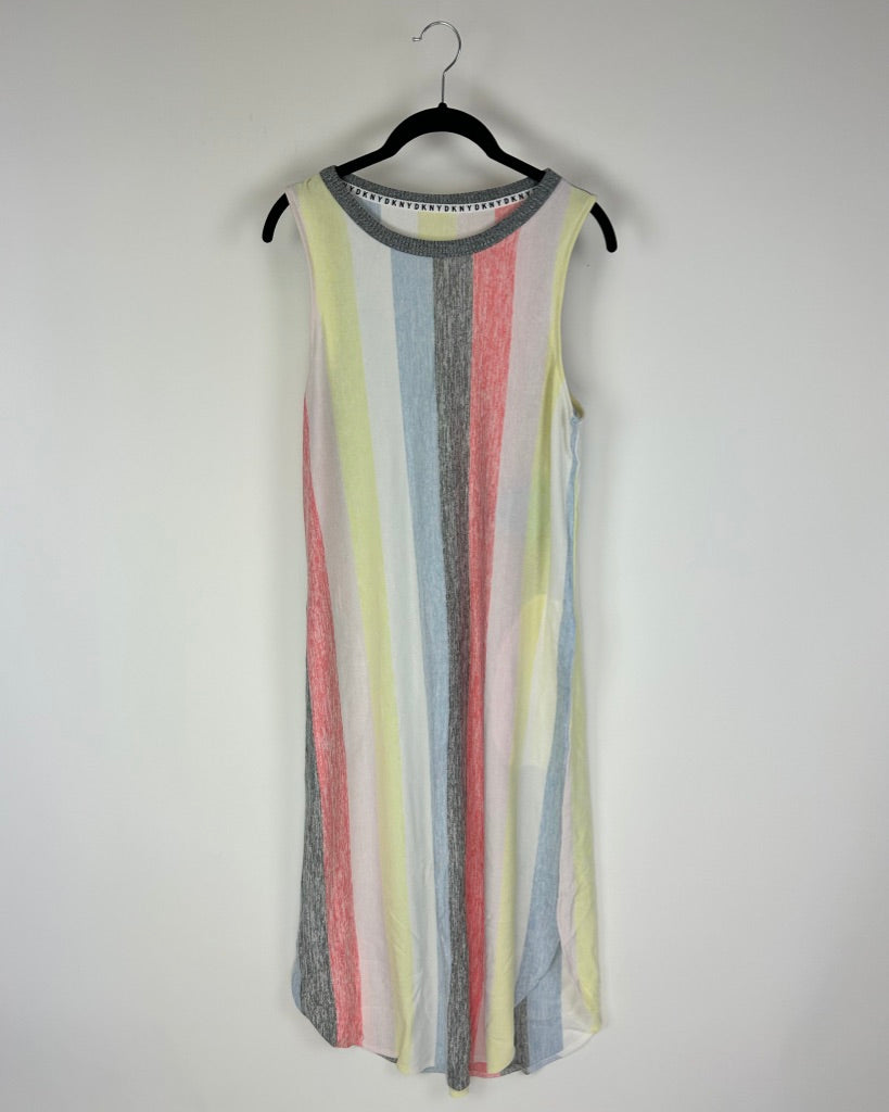 Multicolor Stripe Nightgown - Size 4/6