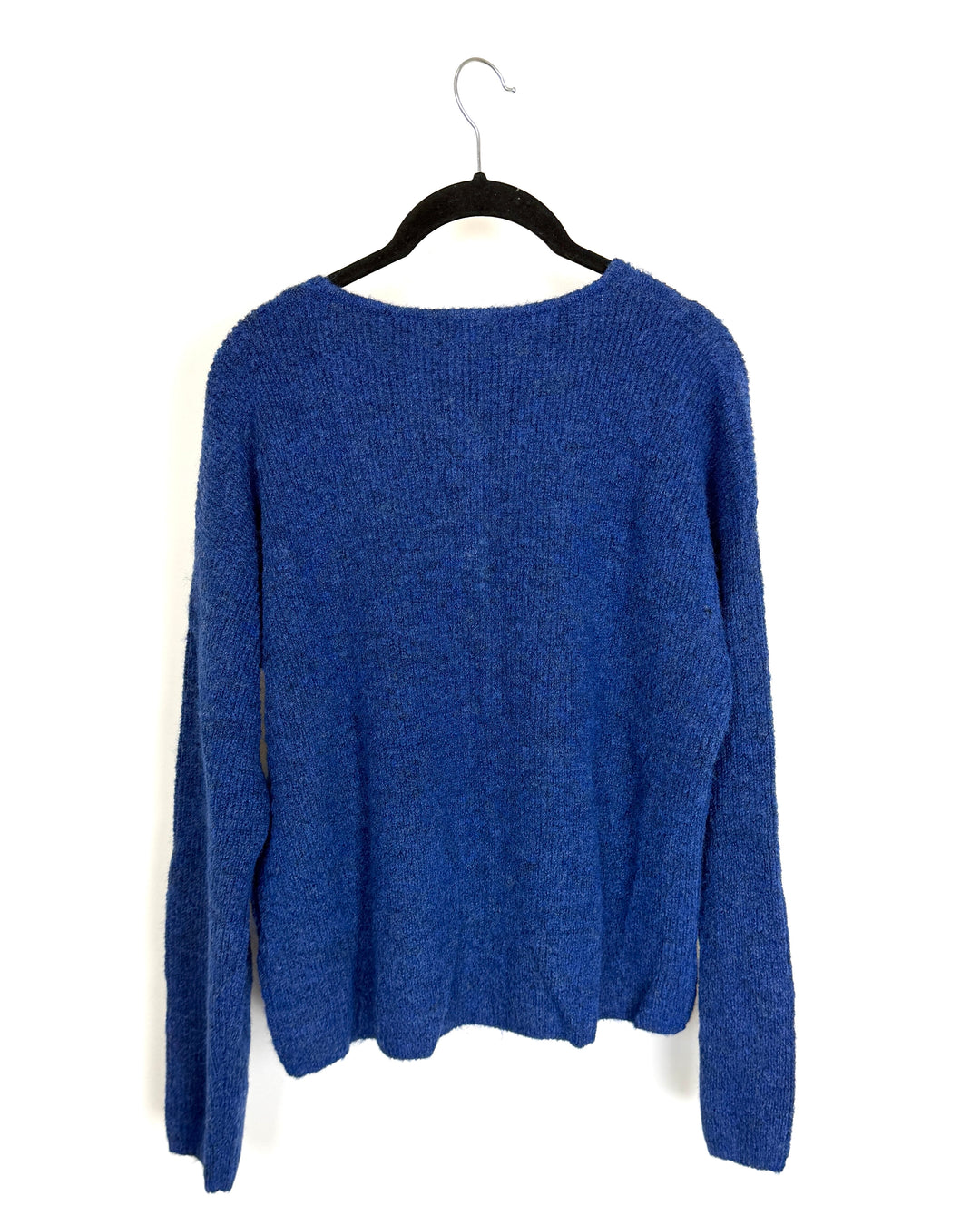 Bright Blue Knit Cardigan - Size 6