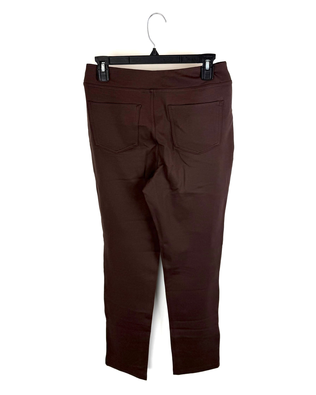 Chocolate Brown Stretchy Trouser Pants- Size 6