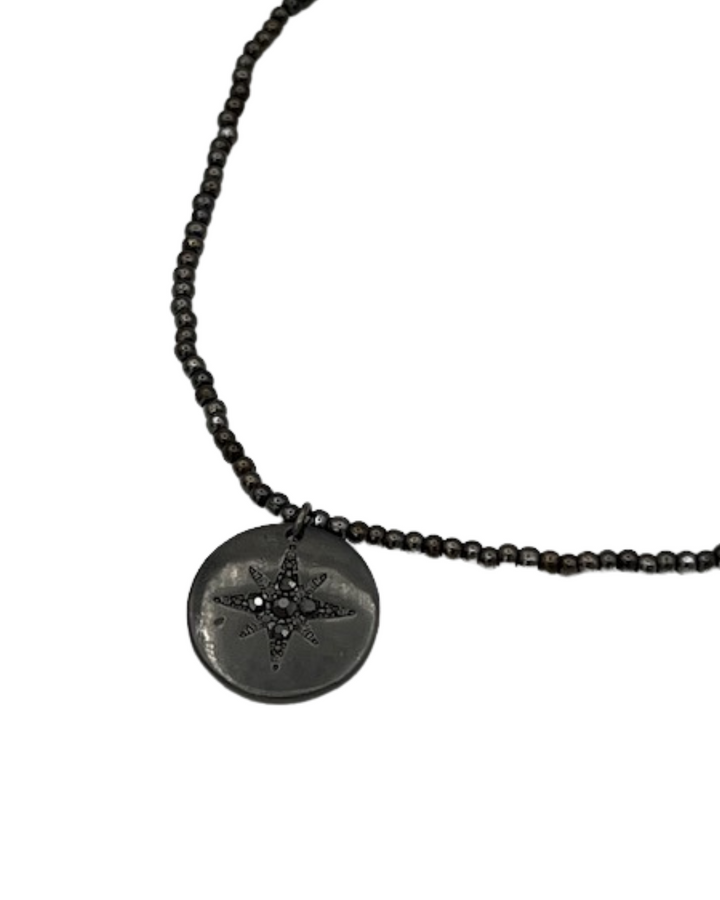 Dark Star Pendant Necklace