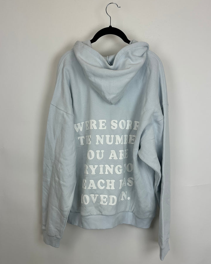 Boys Lie Zip Up Hoodie - Size 6/8