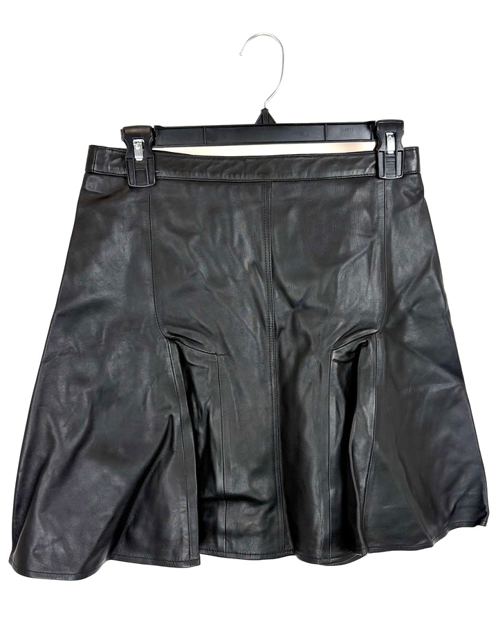 7 For All Mankind Leather Skirt - Size Small